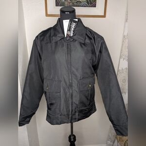 NWT Men Tactical Foul Weather First Responder Thinsulate Black Nylon Jacket Sz S